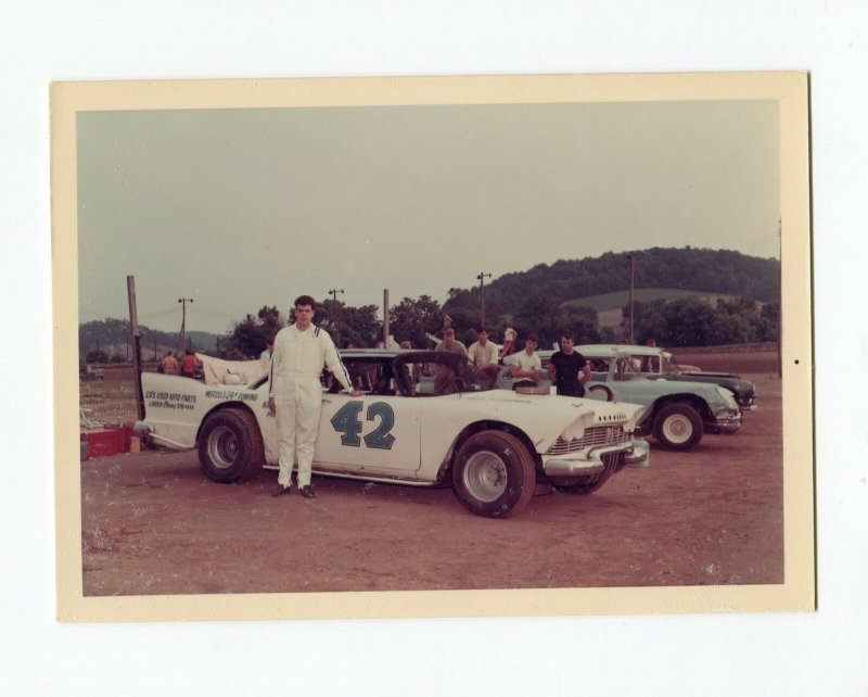 1957 Plymouth-Late Model Stock Car-#42-Pa. Race Track-1960's