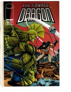 Lot Of 10 Savage Dragon Image Comic Books # 11 12 13 14 15 16 17 18 19 20 CR31