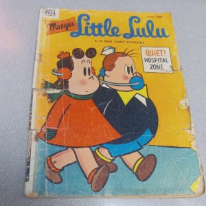 MARGE'S LITTLE LULU COMICS #55 * GOLDEN AGE JAN 1953 DELL QUIET HOSPITAL Tubby