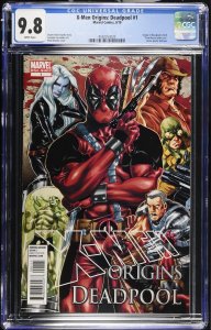 X-Men Origins Deadpool 1 2010 CGC 9.8 white pages Marvel