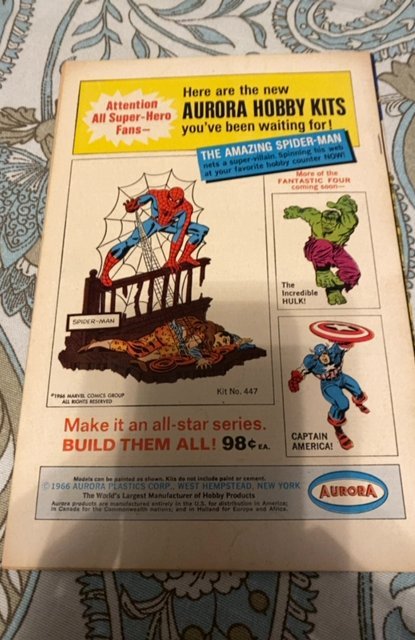 Fantastic Four #59 ( doom/Surfer/inhumans (1967) solid mid grade