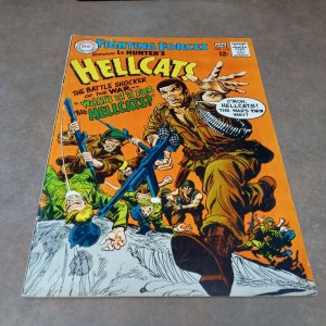 OUR FIGHTING FORCES FEATURING LT. HUNTER'S HELLCATS #112 dc comics 1968 WAR