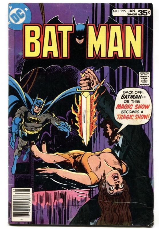 Batman #295 1978-Bronze Age-DC comics-  VG