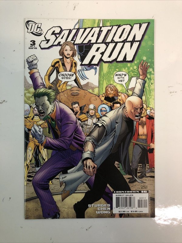 Salvation Run (2008) Complete Set # 1-7 (VF/NM) DC Comics•Willingham•Chen•Wong