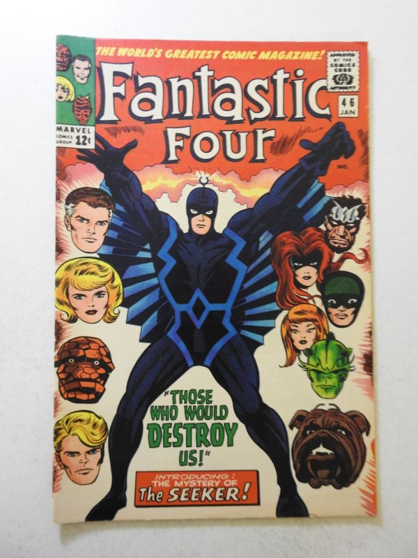 Fantastic Four #46 (1966) FN Condition! 1st Appearance of Black Bolt!