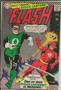 Flash #168 ORIGINAL Vintage 1967 DC Comics Green Lantern