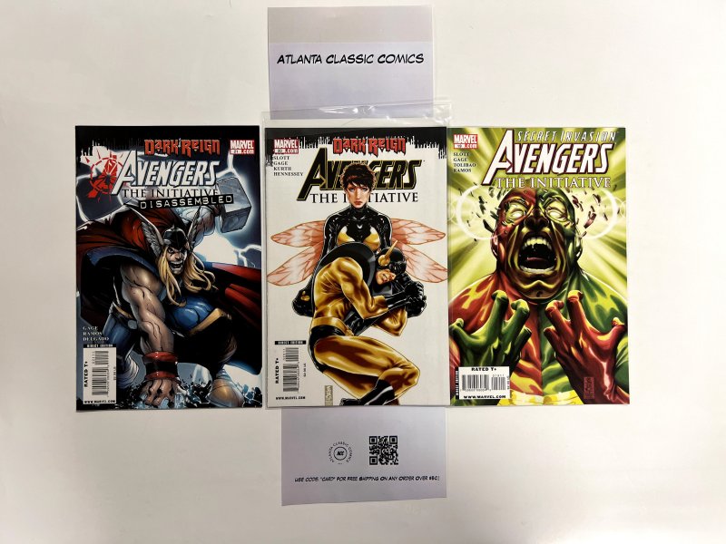 3 Avengers Marvel Comic Books # 19 20 21 Ironman Hulk Defenders Thor 107 JS19