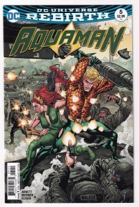 Aquaman #5 October 2016 DC Rebirth Dan Abnett Philippe Briones