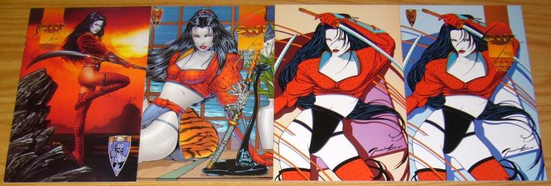 Shi: Senryaku #1-3 VF/NM complete series + variant JIM BALENT sakai ADAM HUGHES