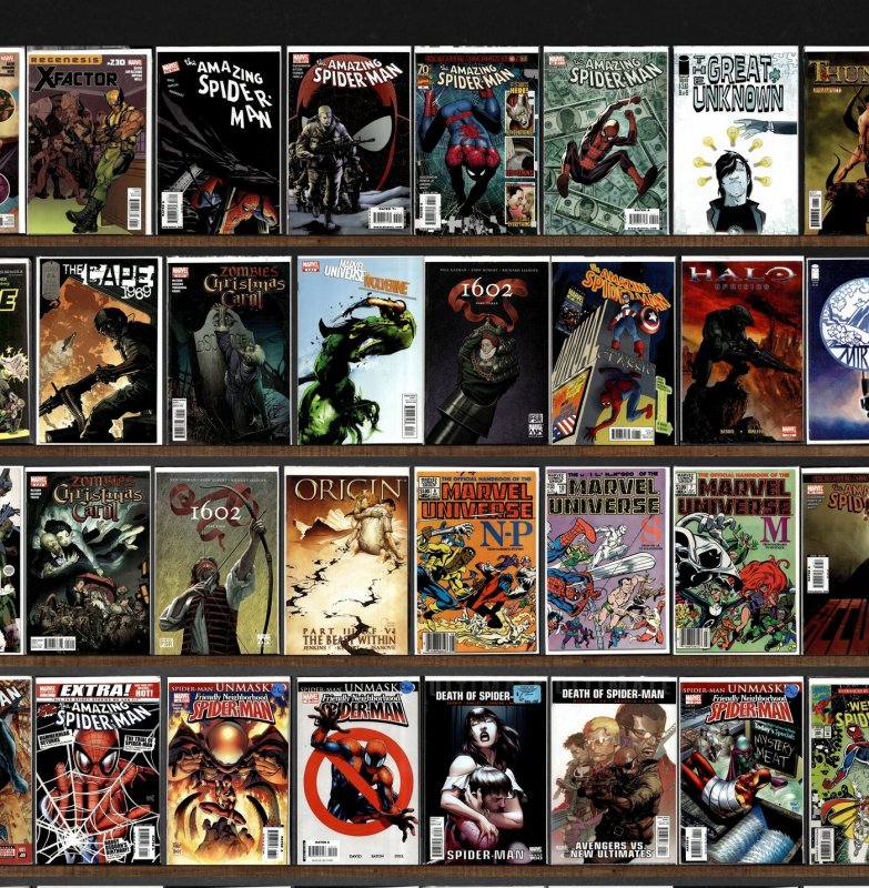 Huge Lot 150+ Comics with The Amazing Spider-Man, Ultimate X-Men & More!