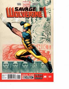 Lot Of 2 Marvel Comics Wolverine #317 and Savage Wolverine #1  JB4