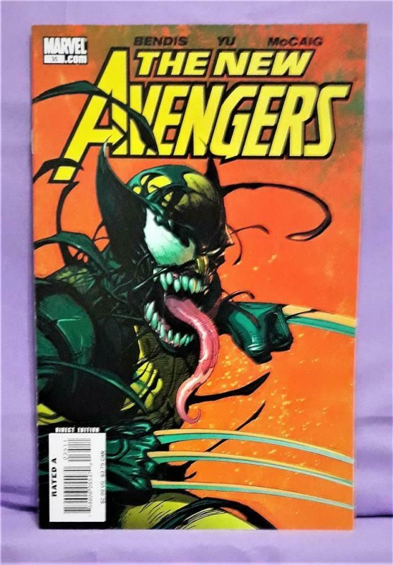 NEW AVENGERS #32 - 37 Annual #2 w/ #35 Venomized Wolverine Cover (Marvel, 2007)! 