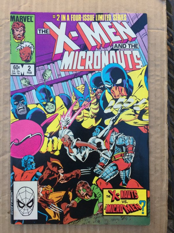 The X-Men and The Micronauts #2 (1984)