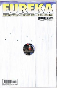 EUREKA #1 B, NM-, TV show, Sci-Fi, 2008, Woodward, Cosby, Barreto, more in store