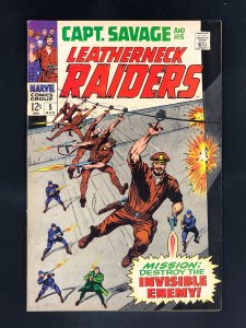 Captain Savage #5 (1968) FN