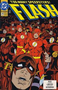 Flash (2nd Series) #74 VF ; DC | Mark Waid
