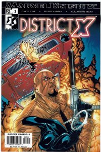 District X #2 Marvel Knights 1st Mister M  NM