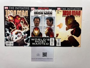 3 Marvel Comics Ironman # 9 16 17 Flash Hulk Thor Avengers Defenders 49 JS46