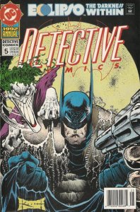 Detective Comics Annual #5 (Newsstand) VF ; DC | Batman Sam Kieth Joker Eclipso 