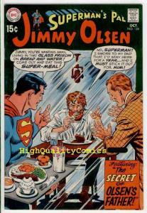 SUPERMAN'S PAL JIMMY OLSEN #124, Lost Dad, VF+ to NM, 1969, more DC in store