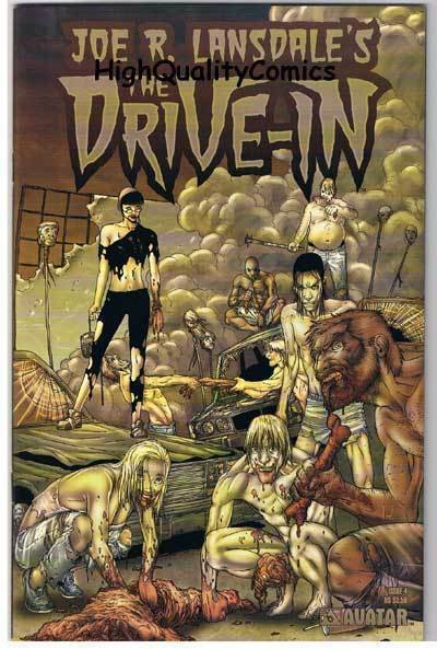 DRIVE-IN #4, NM+, Joe Lansdale, Horror, Avatar, 2003, more indies in store