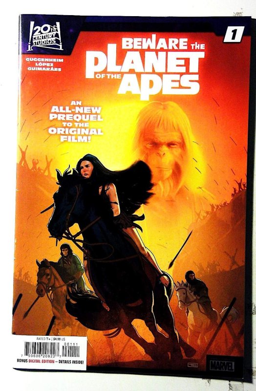 Beware the Planet of the Apes #1 (2024) Marvel Comics 1st Print Comic Book
