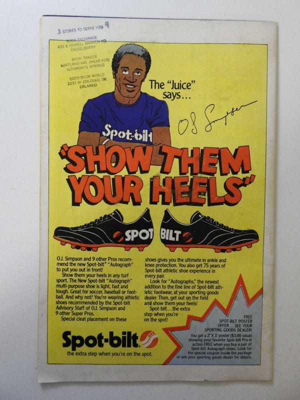 Batman #323 (1980) VG Condition Whitman, stamp bc