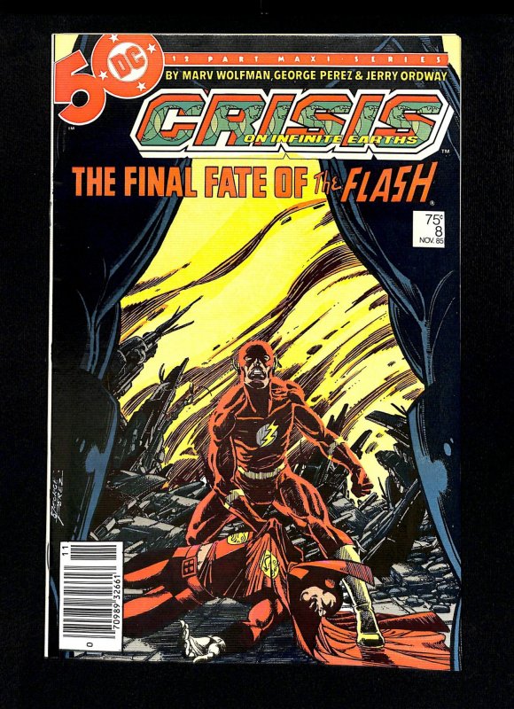 Crisis on Infinite Earths #8 Death of Barry Allen!