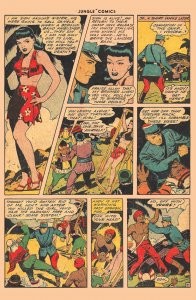 JUNGLE COMICS #53 (May1944) 5.0 VG/FN  52 pages - 6 stories! Early George Tuska!