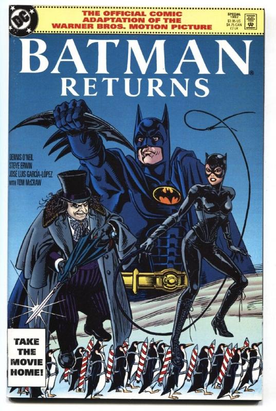 Batman Returns 1992-Movie Adaptation-comic book-Catwoman