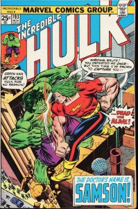 The Incredible Hulk #193 (1975) Hulk