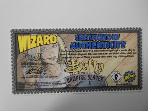 Buffy the Vampire Slayer #1/2 W/COA VF/NM Condition