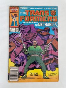 The Transformers # 26 FN Marvel Comic Book Optimus Prime Megatron Bee 8 J248