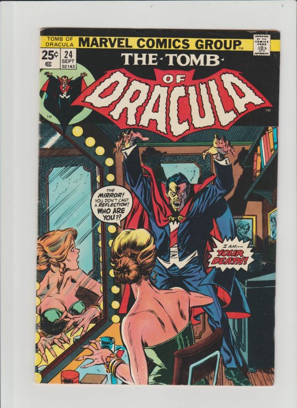 Tomb of Dracula #24 (1974) FN-