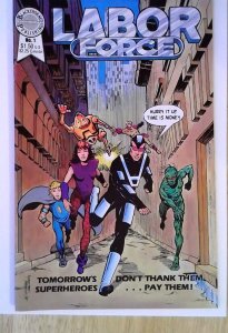 Labor Force #1 Blackthorne Publishing (1986) VF+ 1st Print Comic Book