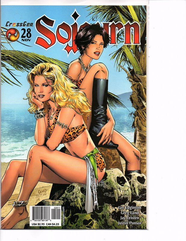 Crossgen Comics Sojourn #28 Greg Land Art Hot Bikini Cover