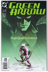 GREEN ARROW #22, NM+, Ande Parks, 2001, more GA in store