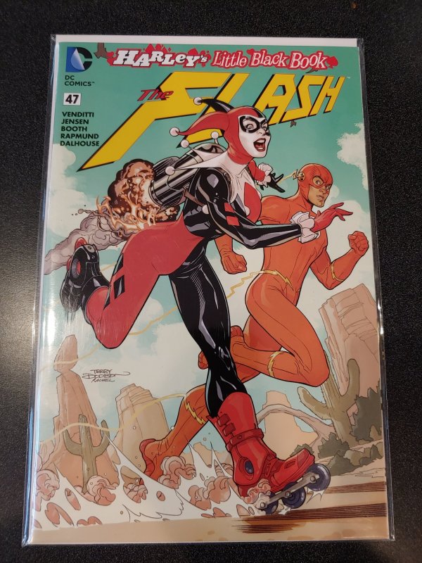 Flash # 47 Terry Dodson Color Harley Quinn Variant Cover NM DC