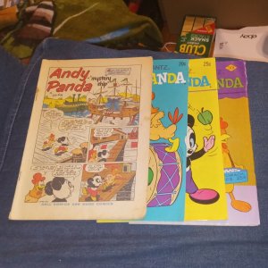 Andy Panda 28 Dell 1 5 15 Gold Key Whitman Cartoon Comics Lot Run Set Collection