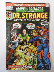 Marvel Premiere #7 (1973) GD/VG  moisture stain, stamp bc, rust bottom staple