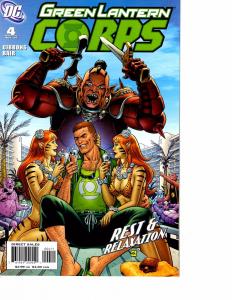Lot Of 5 Green Lantern Corps DC Comic Book #1 2 3 4 5  KS6