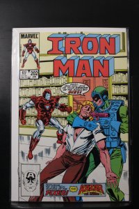 Iron Man #202 Direct Edition (1986)