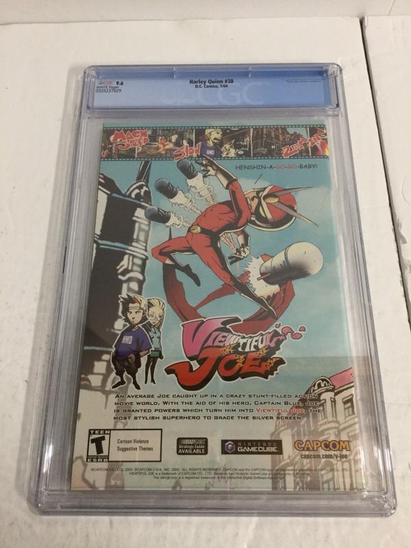 Harley Quinn 38 Cgc 9.6 White Pages Scott Morse Cover Last Issue