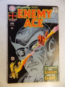 STAR SPANGLED WAR STORIES # 138 DC SILVER ENEMY ACE BEGINS WAR ACTION KUBERT