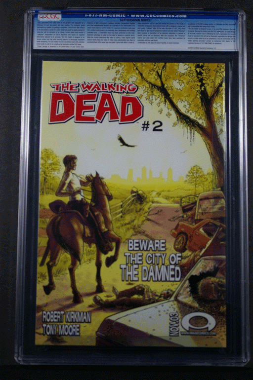 Walking Dead #1 CGC Graded 9.8