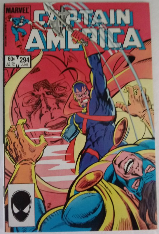 CAPTAIN AMERICA #294 Marvel Comics ID#MBX2