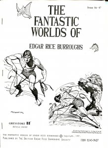 Fantastic Worlds of Edgar Rice Burroughs #17  1987 - Gemstone  -FN - Comic Book
