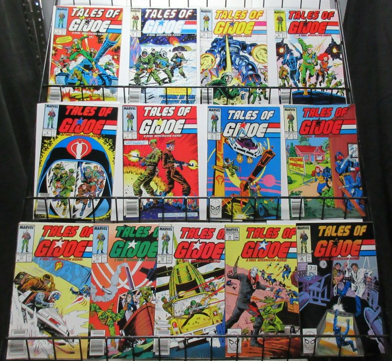 Tales of GI Joe A Real American Hero (Marvel 1988) Lot #1-4, 6-8, 10-15 Reprints