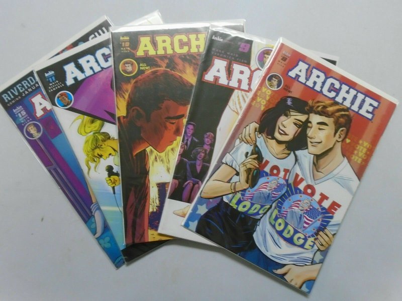 Archie (2nd Series), Set:#8-11, +15, 8.0/VF (2016)