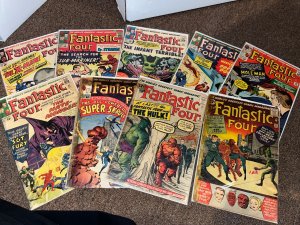 Huge Fantastic Four Lot, Complete Set Run of 3-416, Has 4, 5, 12, 25, 48, 49, 52